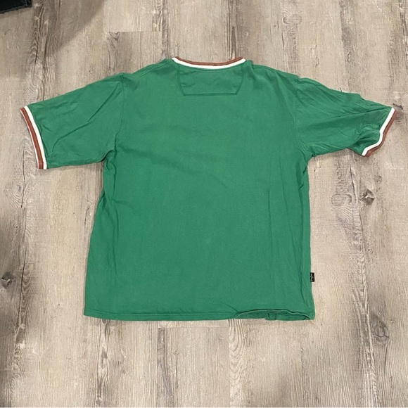 Y2K Sean John Green and Red HipHop Oversized T-Shirt ! - Picture 3 of 6